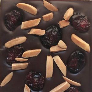 Almond & Cranberry Dark Chocolate Bar