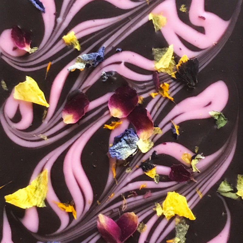 The Flower Bomb Chocolate Bar