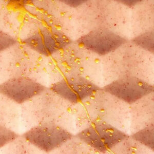 Saffron Strawberry Rhubarb Bar